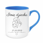 Kubek z dowolną datą i imieniem dziecka