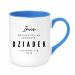 Kubek z dowolnym imieniem "Najlepszy na świecie dziadek"