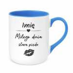 Kubek z dowolnym imieniem "Miłego dnia stara pizdo"