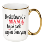Kubek „Dyskutować z mamą"