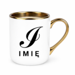 Kubek z dowolnym imieniem i literą
