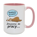 Kubek "Urodzony do spania"- bez imienia