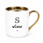 Kubek z dowolnym imieniem i literą