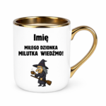 Kubek z dowolnym imieniem "Miłego dzionka"