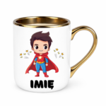 Kubek z dowolnym imieniem "Superbohater"