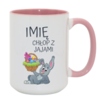 Kubek z dowolnym imieniem "Chłop z jajami"