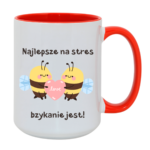 Kubek "Najlepsze na stres..."