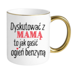 Kubek „Dyskutować z mamą"