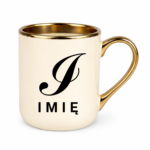 Kubek z dowolnym imieniem i literą