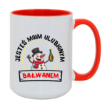 Kubek "Jesteś moim ulubionym bałwanem"