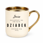Kubek z dowolnym imieniem "Najlepszy na świecie dziadek"
