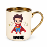 Kubek z dowolnym imieniem "Superbohater"