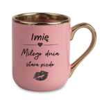Kubek z dowolnym imieniem "Miłego dnia stara pizdo"