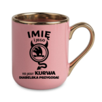 Kubek z dowolnym imieniem "Jego skoda"