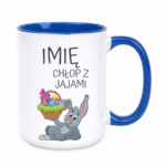 Kubek z dowolnym imieniem "Chłop z jajami"