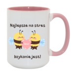 Kubek "Najlepsze na stres..."