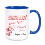 Kubek z napisem „Chrzanić Walentynki – kocham Cię zawsze. Twoja/Twój [imię]” to idealny prezent dla tych, którzy nie potrzebują święta, żeby mówić o uczuciach. Bez lukru, bez serduszek na siłę – za to szczerze i od serca. Bo miłość nie jest na jeden dzień w roku. Jest na zwykłe poranki, wspólną kawę i codzienne „dobrze, że jesteś”