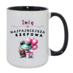 Kubek z dowolnym imieniem "Najfajniejsza szefowa"