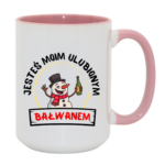 Kubek "Jesteś moim ulubionym bałwanem"