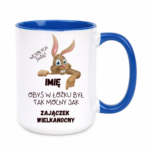 Kubek z dowolnym imieniem „Zajączek Wielkanocny”