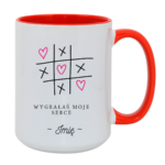 Kubek "Wygrałaś moje serce"