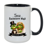 Kubek z dowolnym imieniem "Żajebisty mąż"