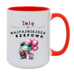 Kubek z dowolnym imieniem "Najfajniejsza szefowa"
