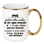 Kubek z dowolnym imieniem "Jesteś taką osobą"