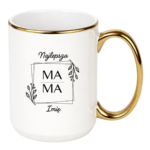 Kubek z dowolnym imieniem ,,Najlepsza Mama"