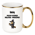 Kubek z dowolnym imieniem "Miłego dzionka"