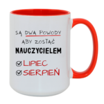 Kubek "Powody aby zostać nauczycielem"