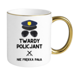 Kubek ,,Twardy policjant''