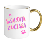 Kubek ,,Szalona kociara''