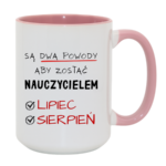 Kubek "Powody aby zostać nauczycielem"