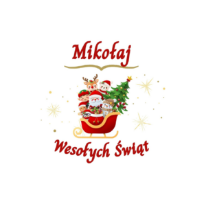 Kubek z dowolnym imieniem "Wesołych Świąt"