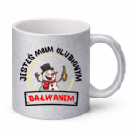 Kubek "Jesteś moim ulubionym bałwanem"