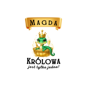 Kubek z dowolnym imieniem "Królowa jest tylko jedna"