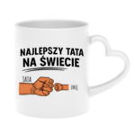 Kubek z dowolnym imieniem "Najlepszy tata na świecie"
