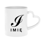 Kubek z dowolnym imieniem i literą