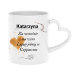 Kubek z dowolnym imieniem "Za wcześnie na wino"