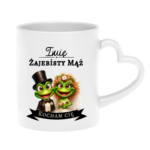 Kubek z dowolnym imieniem "Żajebisty mąż"