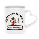 Kubek "Jesteś moim ulubionym bałwanem"