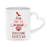 Kubek z dowolnym imieniem ,,Ona się nie starzeje"