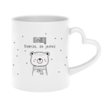 Kubek z dowolnym imieniem "Dobrze że jesteś"