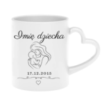 Kubek z dowolną datą i imieniem dziecka