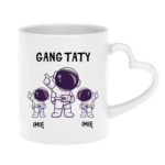 Kubek z dowolnymi imionami "Gang taty"
