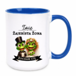 Kubek z dowolnym imieniem "Żajebista żona"