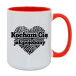 Kubek "Kocham Cię jak pojebany"