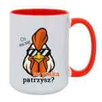 Kubek ,,Co mi się na ptaka patrzysz"