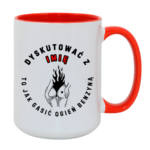 Kubek z dowolnym imieniem "Dyskutować z..."